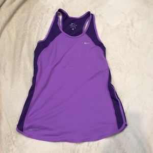 Purple Nike Tank Top
